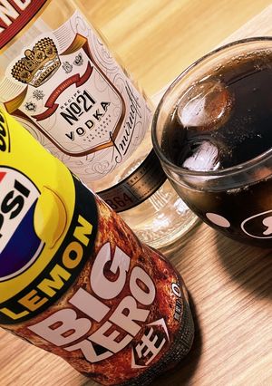 今日の酒　ペプシウォッカ　家飲み-レシピのメイン写真