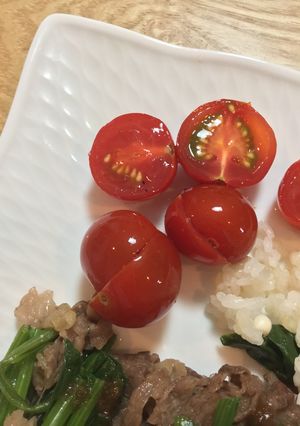 ミニトマトおしゃれカンタン酢漬け-レシピのメイン写真