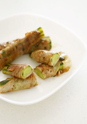 【超簡単】キュウリの肉巻き-レシピのメイン写真