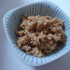 รูปของ ベタつかない❤おべんとう用とりそぼろ