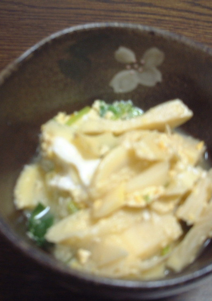 たけのこのさっと煮♪卵とじ-レシピのメイン写真