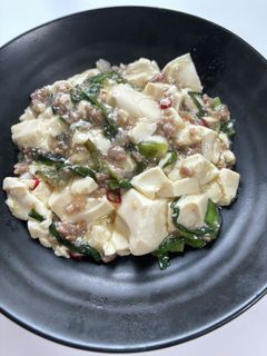 【酢で作る】癖になるさっぱり塩麻婆豆腐-レシピのメイン写真