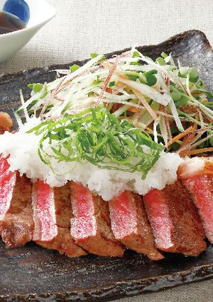 牛ステーキ和風おろしソース-レシピのメイン写真