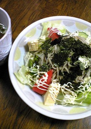 サラダそば-レシピのメイン写真