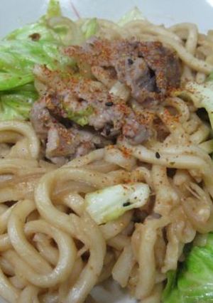 味噌焼きうどん-レシピのメイン写真