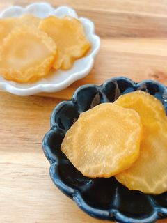 カリフラワーの茎の酢醤油漬け-レシピのメイン写真