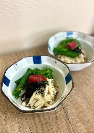 えのきそーめん【ここから栄養士】-レシピのメイン写真
