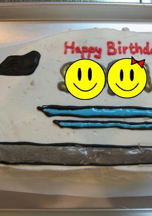 ☆新幹線☆N700系ケーキ　-レシピのメイン写真
