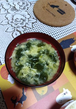 ほうれん草の味噌汁-レシピのメイン写真
