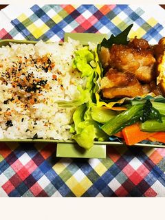 鶏の甘辛焼きお弁当-レシピのメイン写真