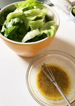レモンと粒マスタードのドレッシング-レシピのメイン写真