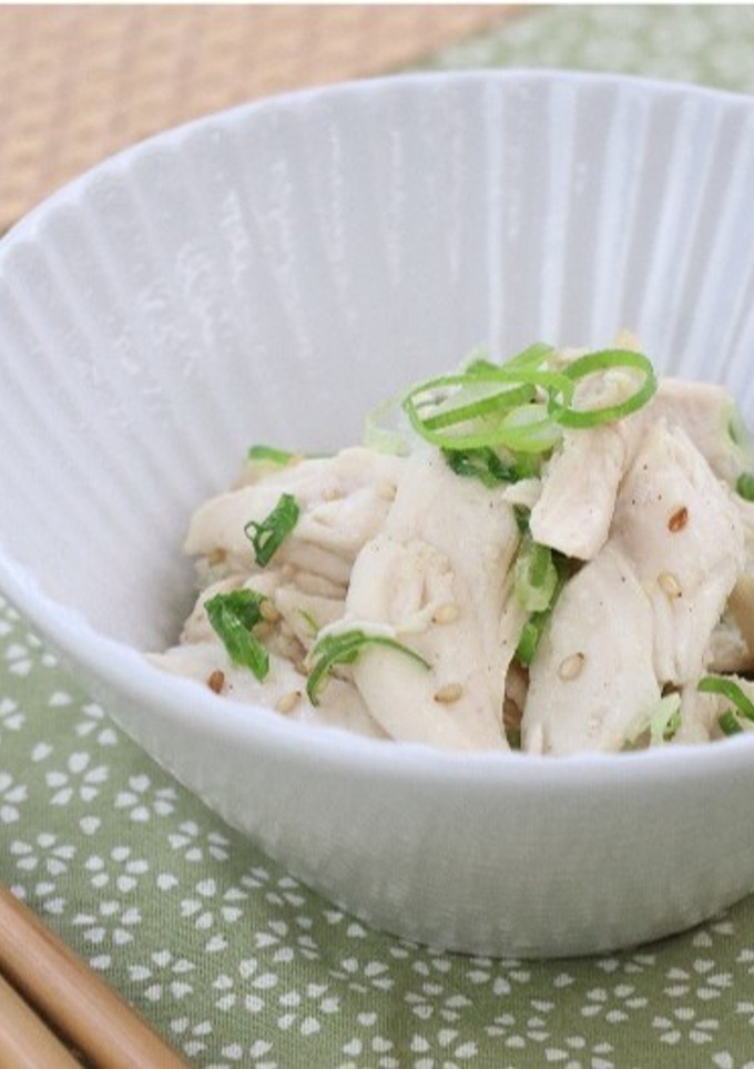 電子レンジで簡単！ささみの中華和え-レシピのメイン写真