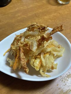 美味★にんにく入り玉ねぎのかき揚げ-レシピのメイン写真