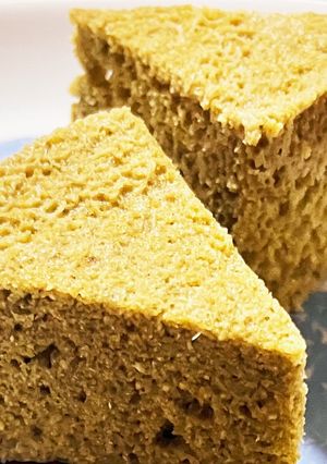 抹茶味！きな粉おからダイエット蒸しパン-レシピのメイン写真