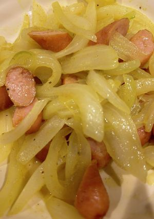 簡単!新玉ねぎのカレー炒め♪-レシピのメイン写真