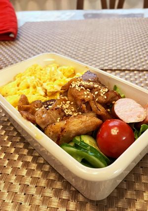女子高生お弁当★5/20 味付け豚肉-レシピのメイン写真