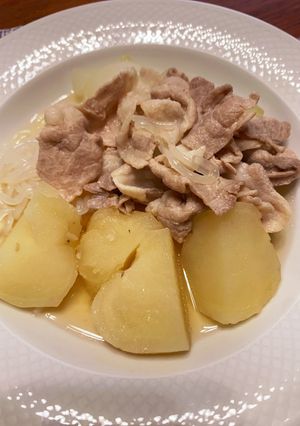 ［覚書］白だしで肉じゃが-レシピのメイン写真