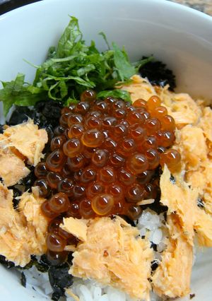 ☆簡単☆ゴージャスいくらシャケ丼-レシピのメイン写真