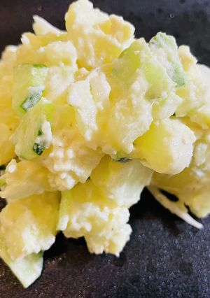 高麗人参粕で作りポテトサラダ-レシピのメイン写真