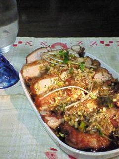 揚げ鶏のネギソース浸し-レシピのメイン写真