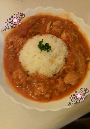 イタリアン☆胸肉でﾄﾏﾄｸﾘｰﾑｼﾁｭｰ-レシピのメイン写真