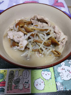 豚骨ラーメン風ダイエット鍋-レシピのメイン写真