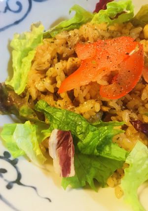 チキンライスの素●チキン＆マッシュルーム-レシピのメイン写真