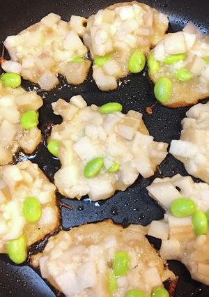 やみつき★もちもちれんこん長芋もち-レシピのメイン写真