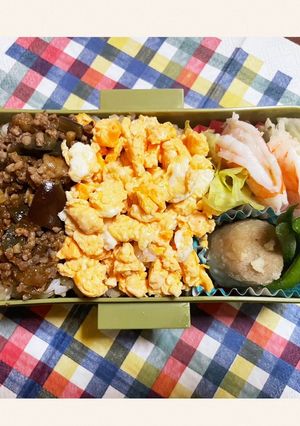 キーマカレーのお弁当-レシピのメイン写真
