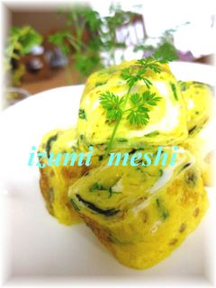 お弁当に☆韓国海苔の玉子焼き-レシピのメイン写真