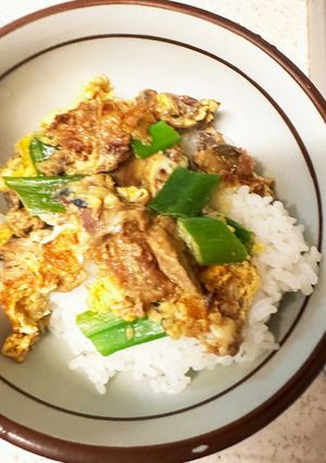 カツ丼風サバ缶どんぶり♡-レシピのメイン写真