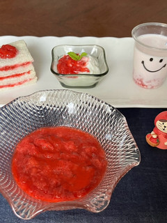 ♡簡単すぎる苺ジャムを作ってみました♡-レシピのメイン写真