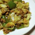 レンジ活用豚ひき肉とキャベツの甜麺醤炒め