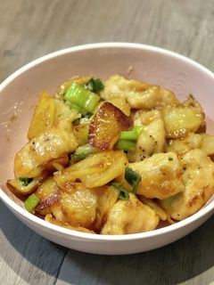 鶏ささみとじゃがいものガリバタ醤油炒め-レシピのメイン写真