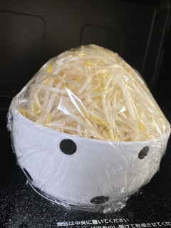 丸ごと玉ねぎをもやしでフタしてレンチン-レシピのメイン写真