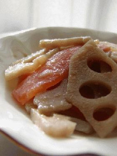 いつもと違う蓮根のきんぴら-レシピのメイン写真