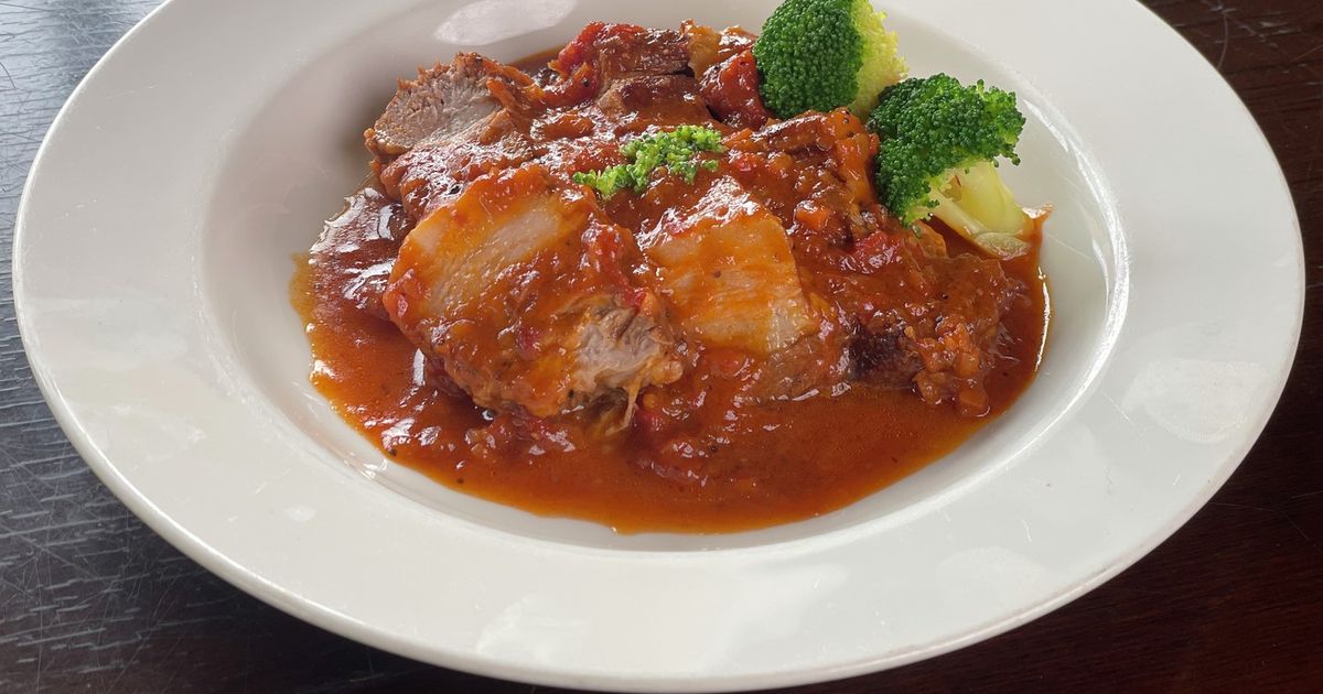 豚バラかたまり トマト煮込み by 北海道食べる通信 【クックパッド