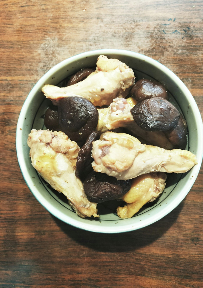 手羽元と椎茸の煮物-レシピのメイン写真