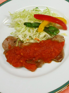 豚ヒレ肉のトマトソースかけ-レシピのメイン写真