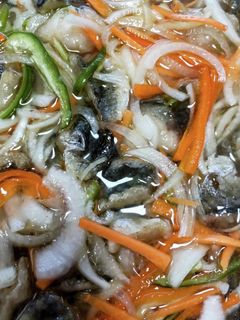 アジの南蛮漬け♪骨抜きで食べやすいよ-レシピのメイン写真