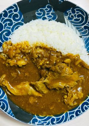 母直伝！贅沢牛スジたっぷり幸せカレー♩-レシピのメイン写真