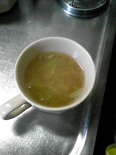 レタスと玉ねぎのスープ〜味噌風味-レシピのメイン写真