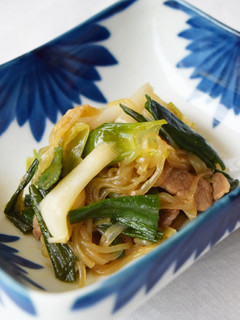 【春野菜】葉玉ねぎと豚肉炒め-レシピのメイン写真