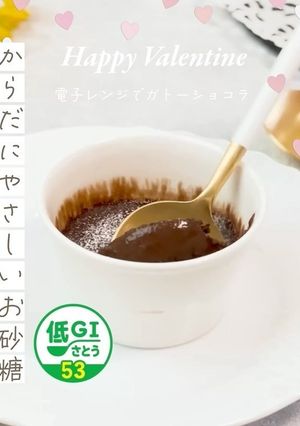 【簡単】子レンジ1分のガトーショコラ-レシピのメイン写真
