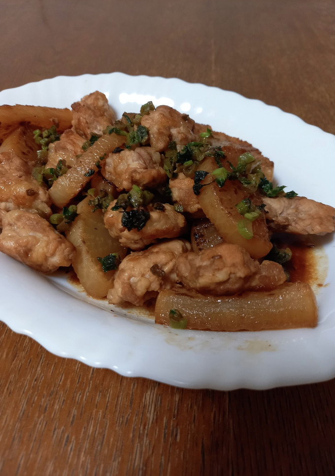 豚コマと大根の煮物-レシピのメイン写真