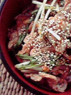 豚キムチ丼 腹ぺこ男子への3分メニュー-レシピのメイン写真