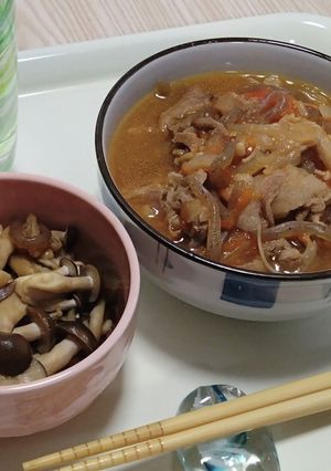 トマトすき焼き、きのこの当座煮-レシピのメイン写真