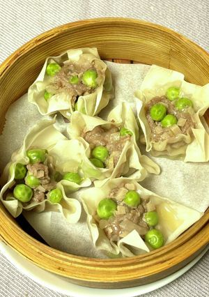 グリンピースたっぷり牛肉焼売-レシピのメイン写真
