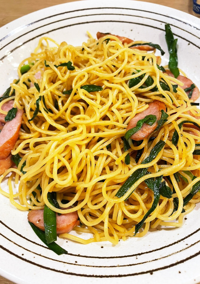 【手抜きメシ】しょうゆ焼きそば-レシピのメイン写真