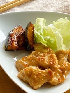 *鶏胸肉の焼肉タレバター焼き*-レシピのメイン写真
